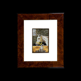 Mosaico : Cavallo e Cane 10×15