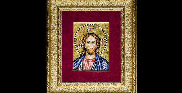 Mosaico : Cristo 16×22